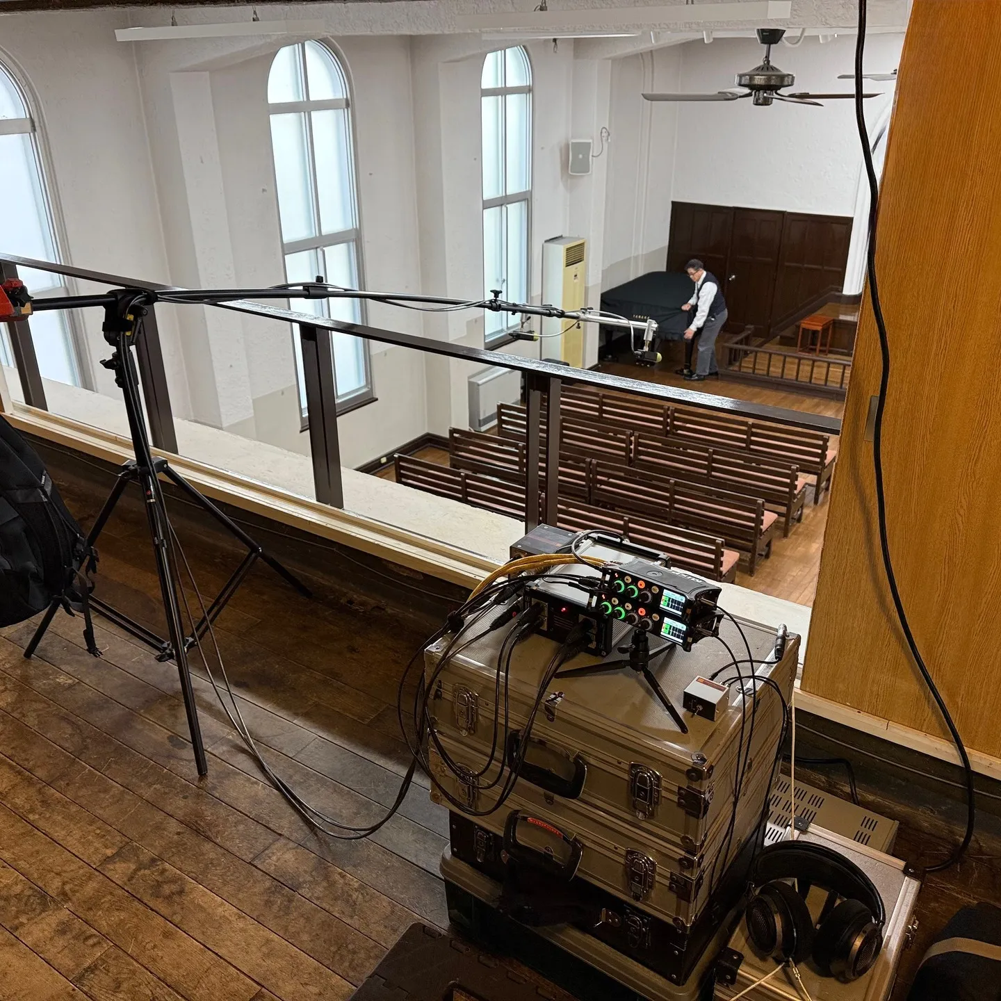 大阪万博の開幕日、大阪市内の100年を超える歴史のあるキリス...