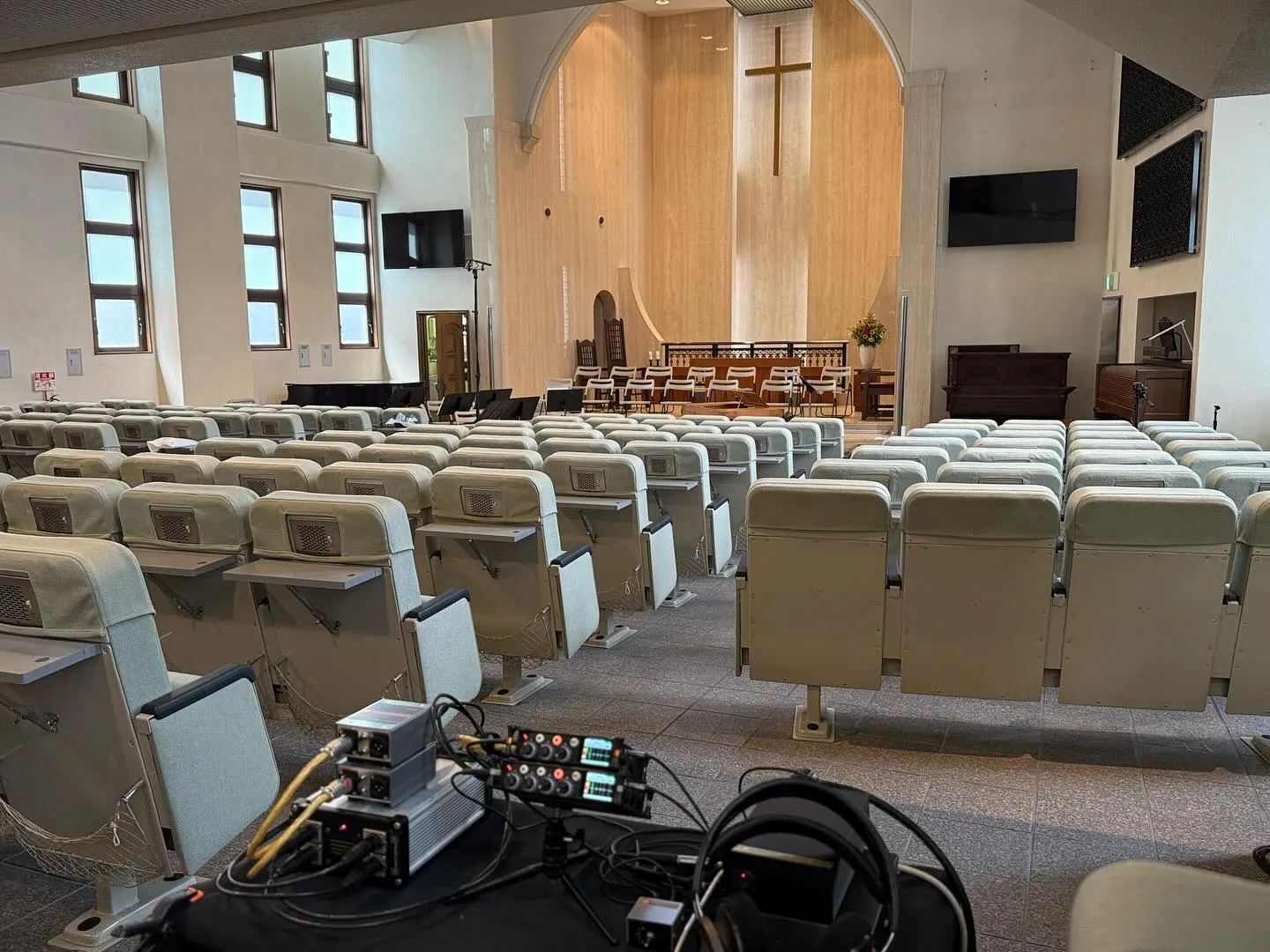 神戸の演奏会で録音と動画収録しました。